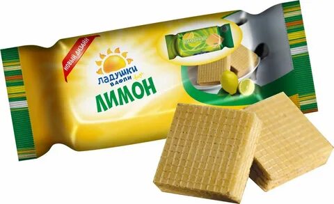 Лимонные вафли