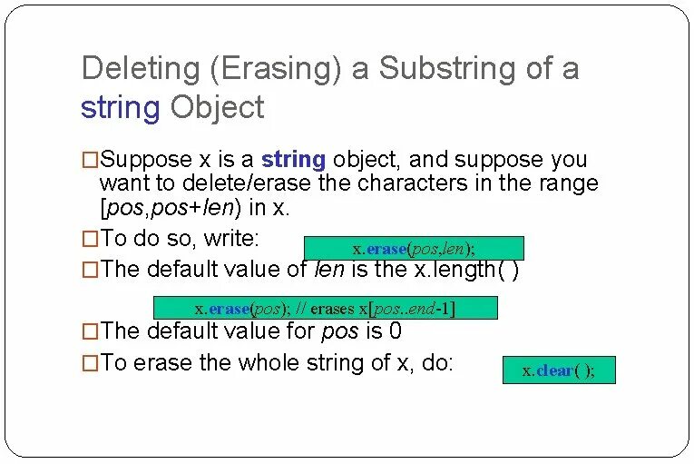 Erase c++ String. Str.Erase c++. Len String c++. C++ Erase описание.