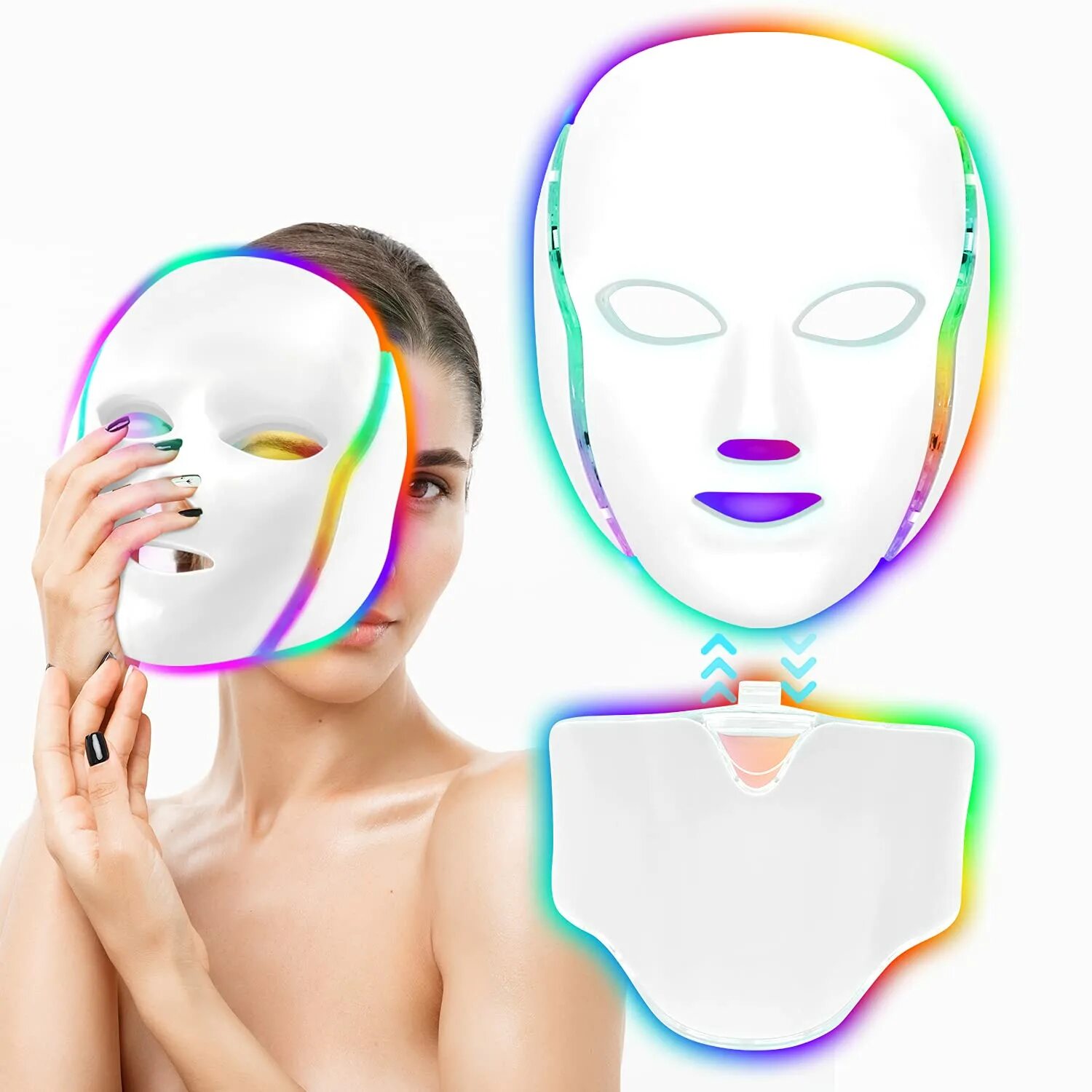 Маска lighten. Аппарат Skinlight маска. Facial Care Mask. Профилирующая свет маска. Follow the light маска для лица