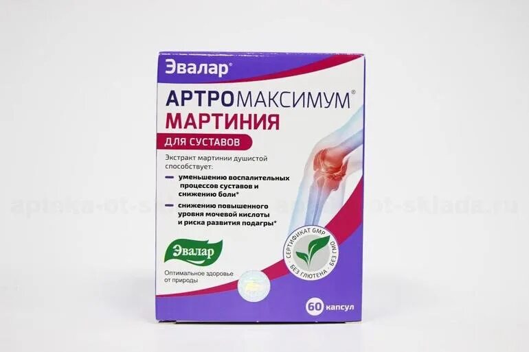 Артромаксимум Мартиния 60 капс /Эвалар/. Мартиния душистая Ревмафлекс Эвалар. Эвалар. Артромаксимум Мартиния для суставов. Артромаксимум (Мартиния капс. 0.31Г n60 Вн ) Эвалар-Россия. Мартиния душистая в капсулах купить в аптеке