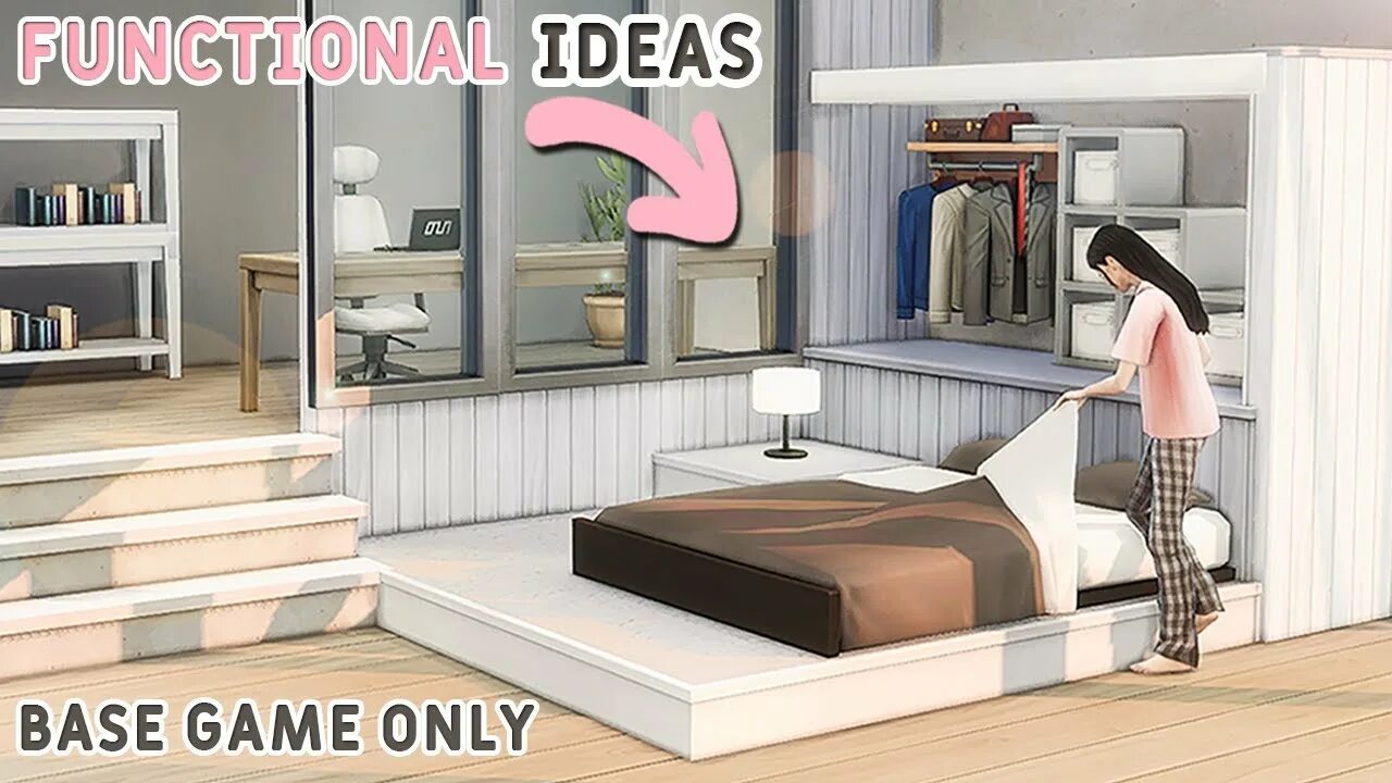 Is based on the ideas. Симс 4 desert luxe kit. симс мезонин. sims build ideas. круглая кровать симс 4.