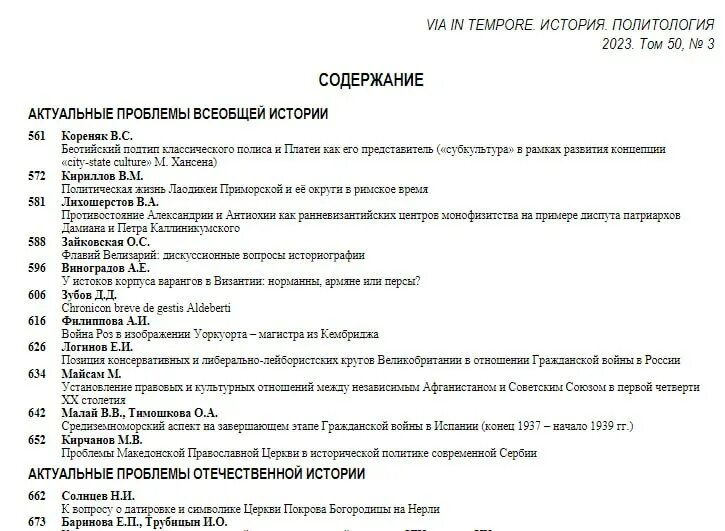 белый список журналов 2023