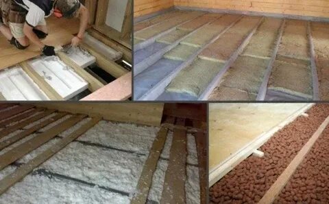 Утеплитель на деревянный пол в частном доме