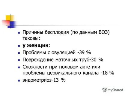 Бесплодие статистика 2023