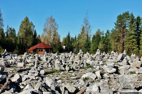 Зачем в карелии складывают пирамидки