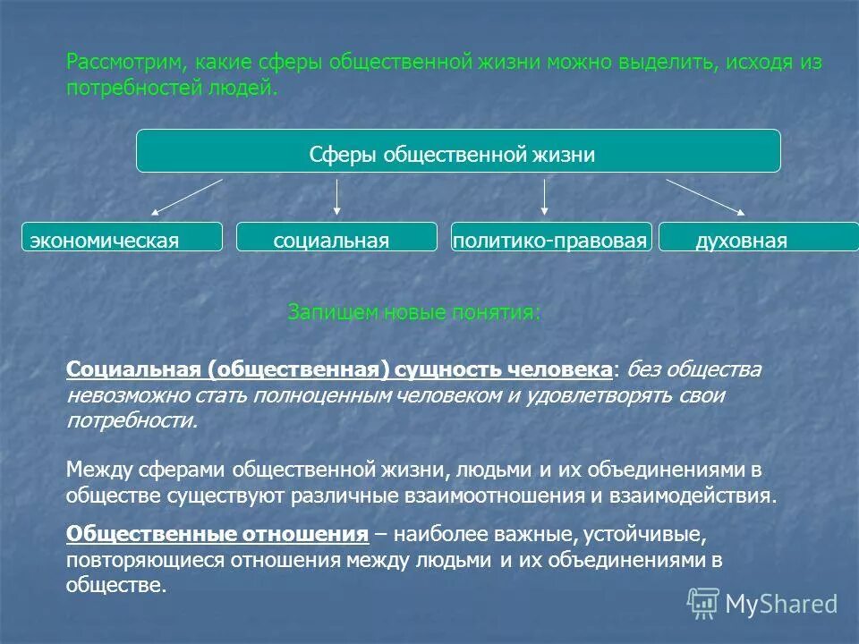 Тест общество сферы общественной жизни 6 класс