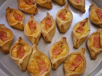 Открытые пирожки с начинкой