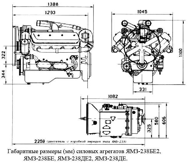 Габариты ДВС ЯМЗ 236. Габариты двигателя ЯМЗ-236м2. Размеры двигателя ЯМЗ 238. Длина двигателя ЯМЗ 238.