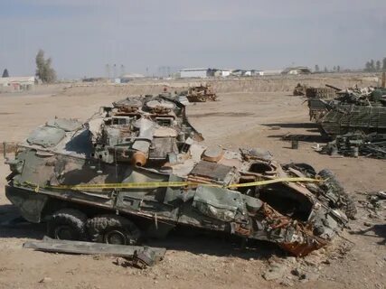 Destroyed vehicles
