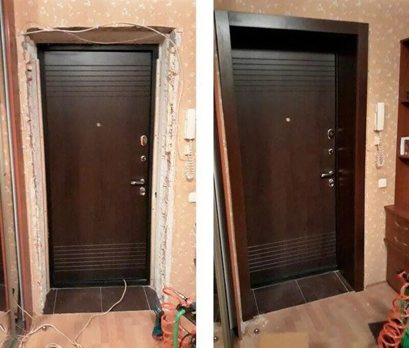 Как поменять входную дверь в квартире