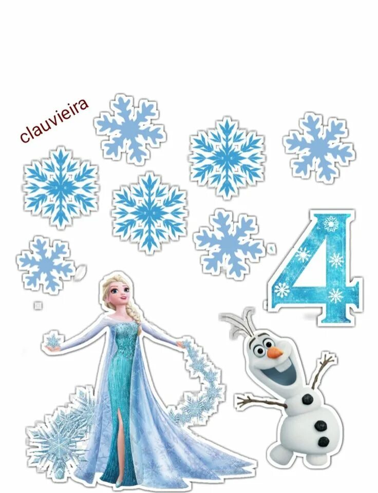 Frozen 7. Снежинка Эльзы. Снежинки в стиле Холодное сердце. Цифра 4 в стиле Холодное сердце.