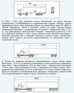Допустимая общая масса автопоезда
