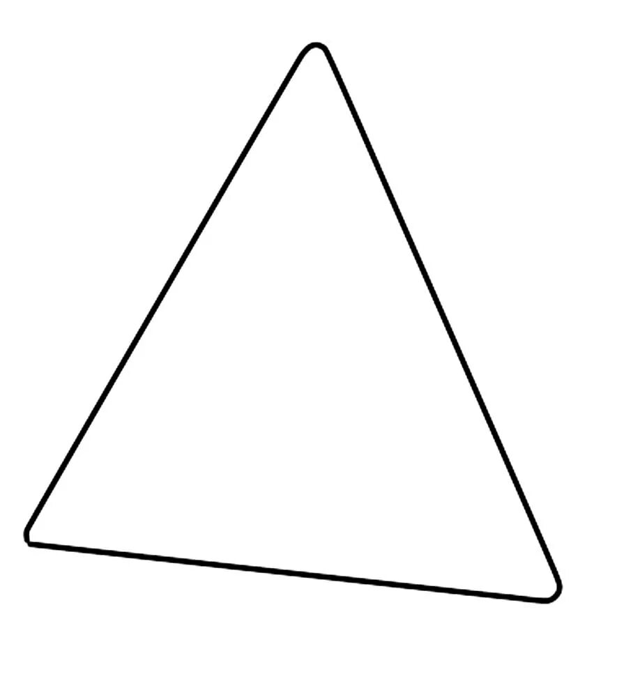 Рисунок 1 10 треугольник. Треугольник раскраска. Треугольник раскраска для детей. Фигура треугольник. Треугольные фигуры.