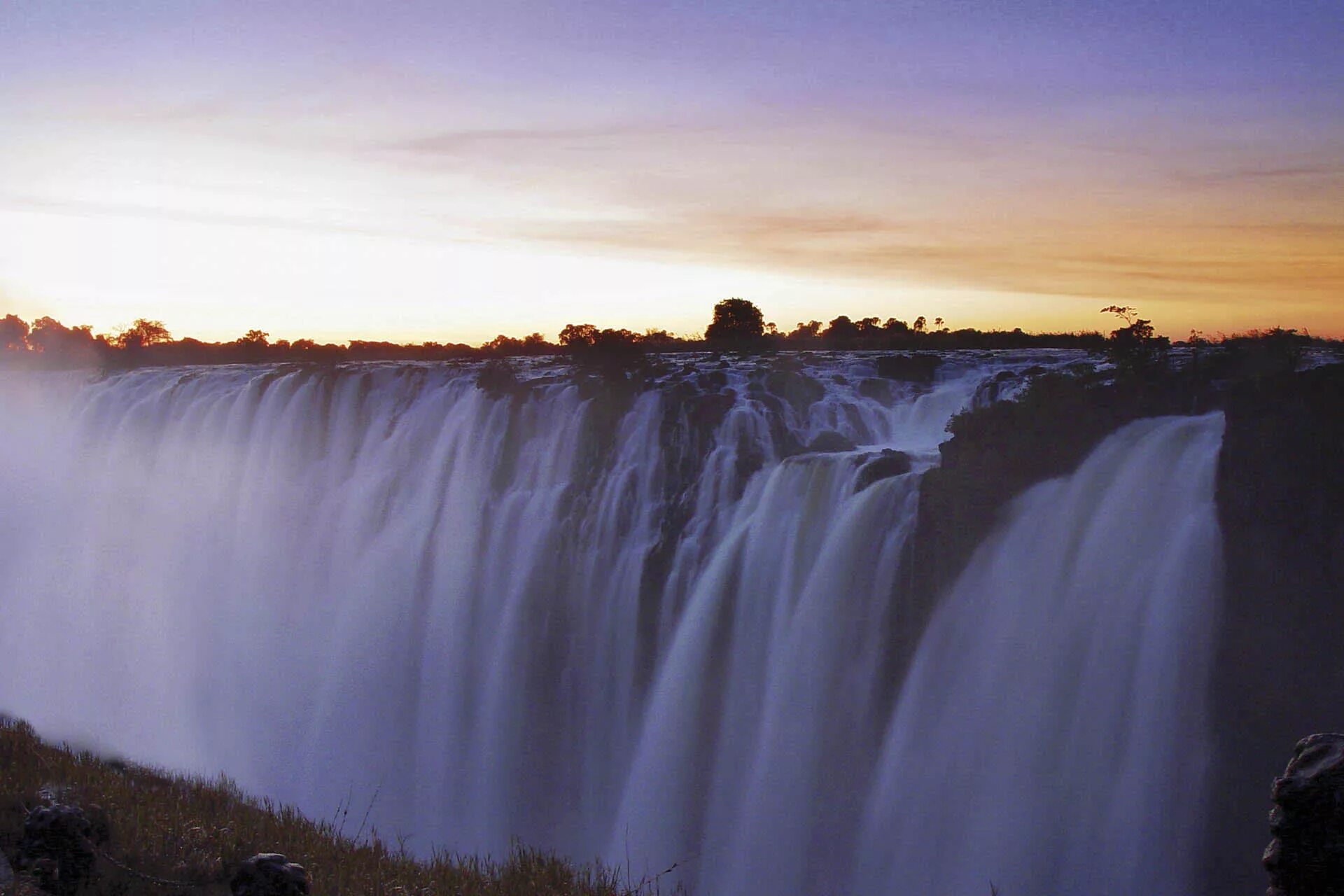 как называется водопад африки