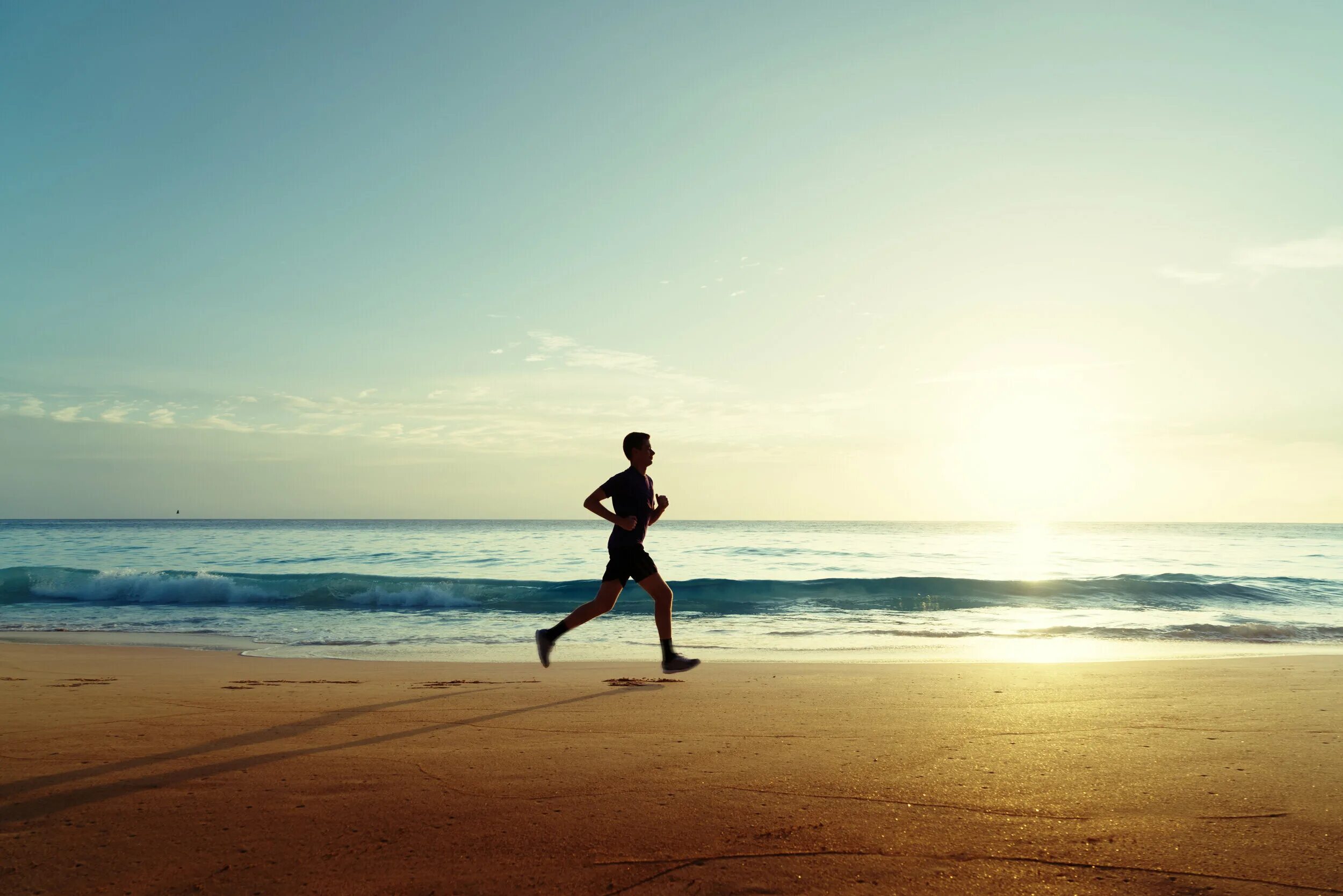 Running to the sea