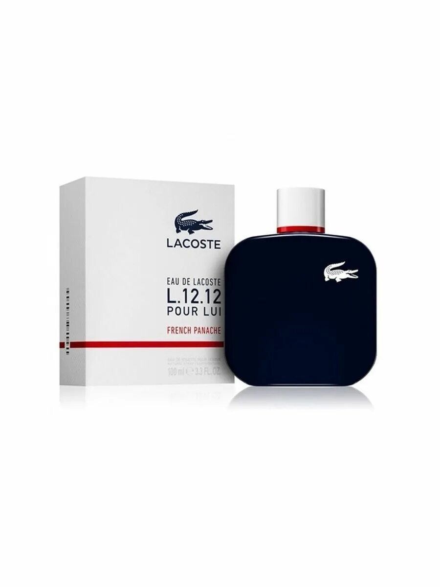 Туалетная вода Lacoste l.12.12 French Panache pour lui. Lacoste Eau de Lacoste l.12.12 French Panache pour lui EDT, 100 ml. Lacoste Eau de Lacoste (l.12.12 French Panache). Духи лакост l.12.12 мужские. Lacoste духи l 12.12