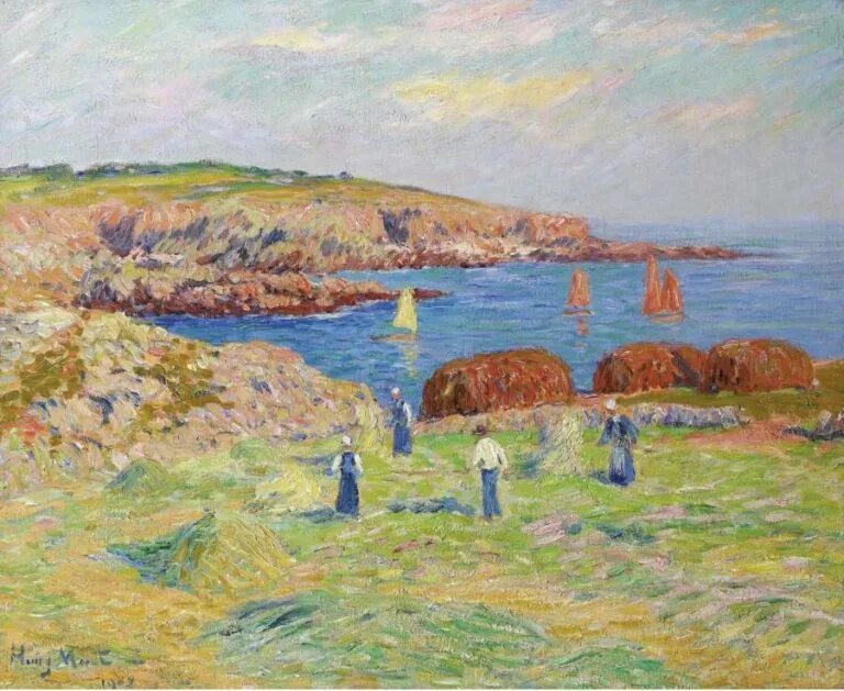 Анри море. Анри море порт манеш. Henri moret картины. Анри море художник. Остров живопись.