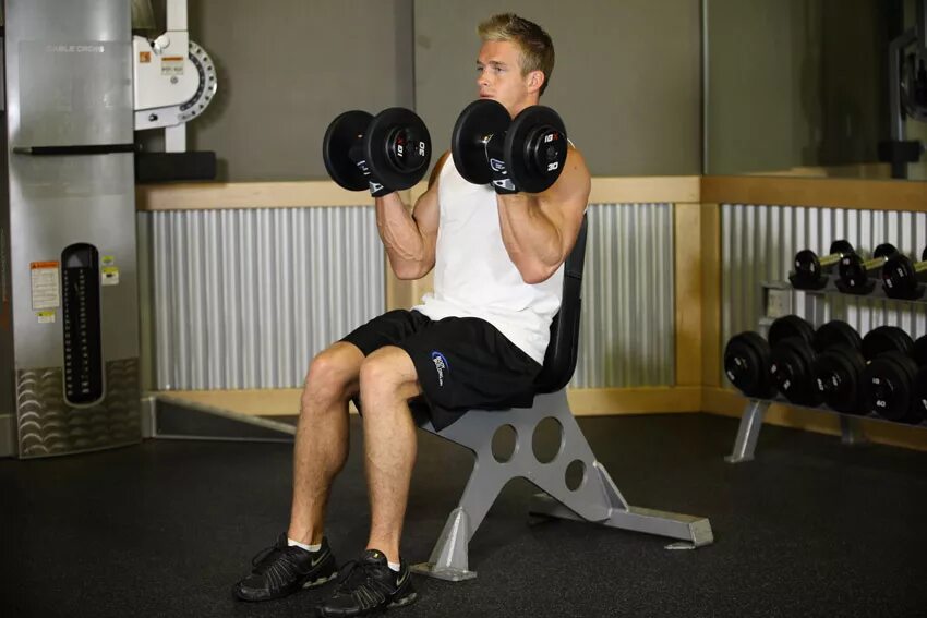 Dumbbell curls
