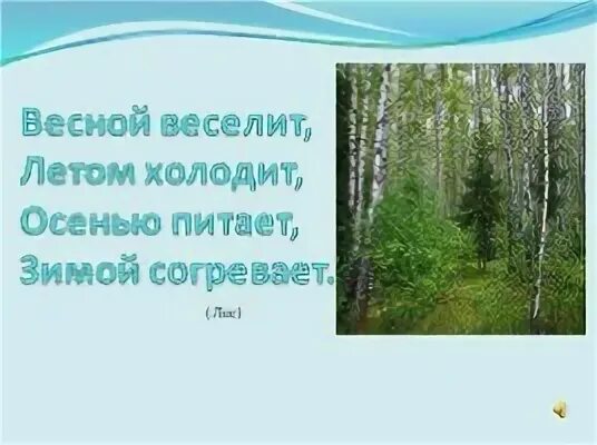 Веселит летом холодит