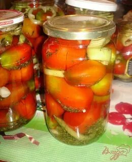 Рецепт самой вкусной маринованной помидоры