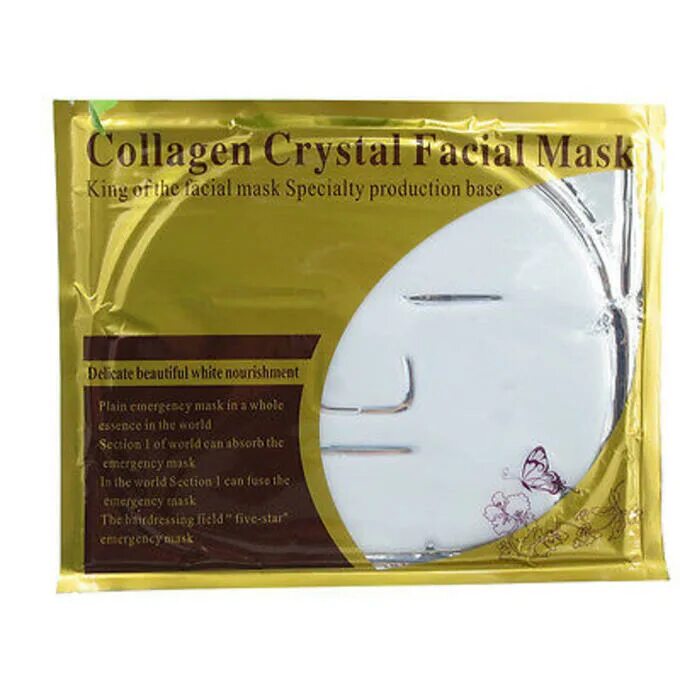 Купить коллагеновую маску. Collagen Crystal маска для лица. Gold Collagen Crystal facial Mask. Коллагеновая маска для лица одноразовая. Маска для лица facial Mask.