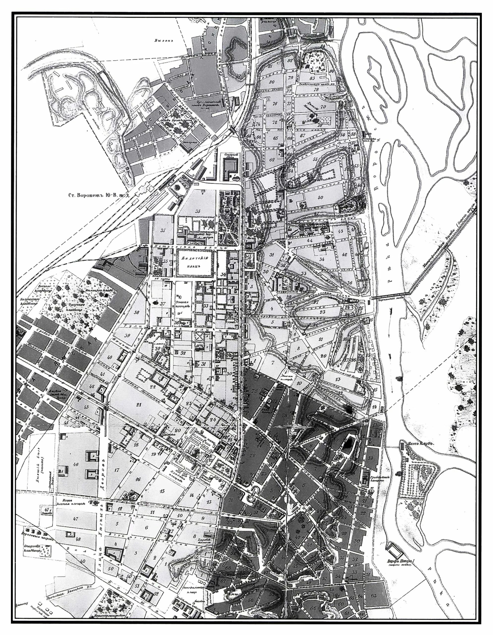 Генеральный план Воронежа 19 век. Генеральный план Воронежа 1910 года. Воронеж 1910. Карта Воронежа 1910. Карта воронежа можно