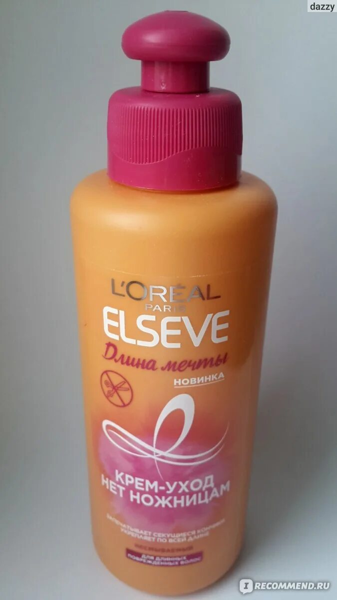 Elseve нет ножницам крем. Elseve нет ножницам крем