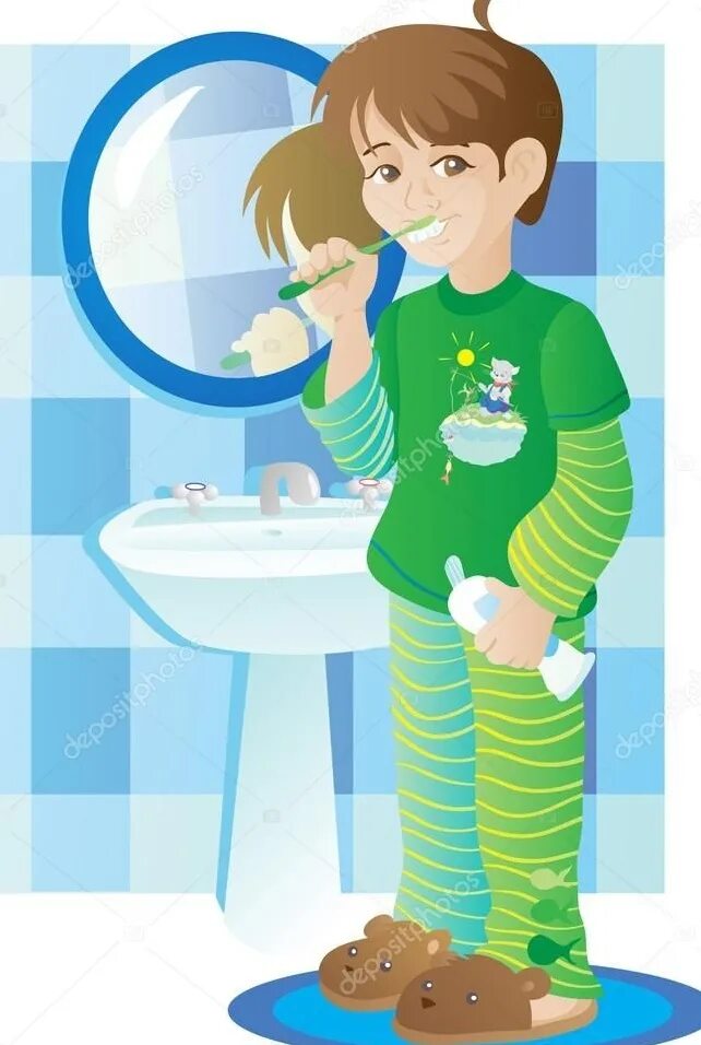 I wash and clean my teeth. Ребенок умывается. Мальчик умывается. Умываться и чистить зубы. Я умываюсь.