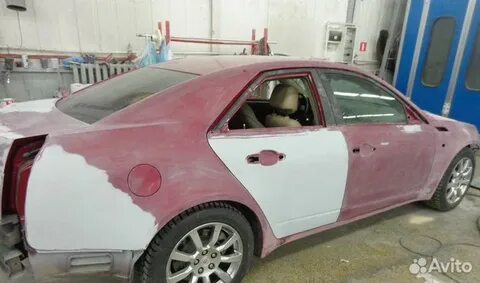 Кузов автомобиля после покраски