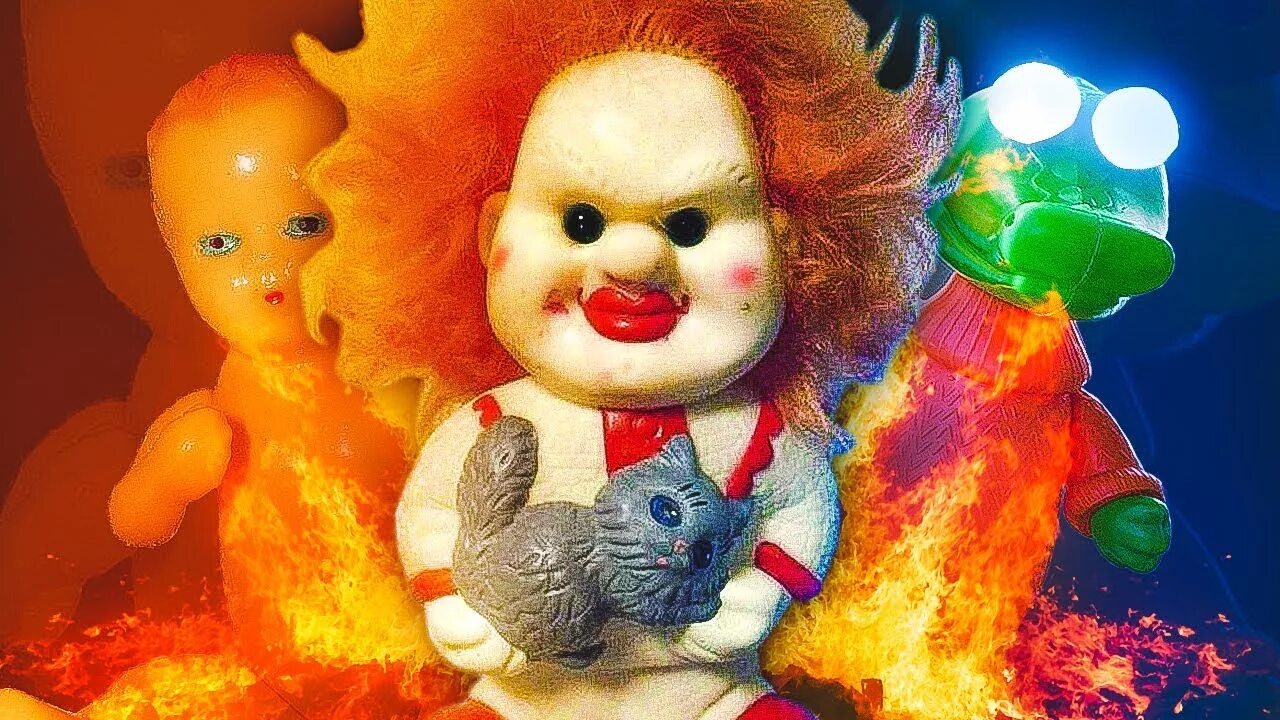 Самые страшные игрушки в мире. Современные игрушки страшные.