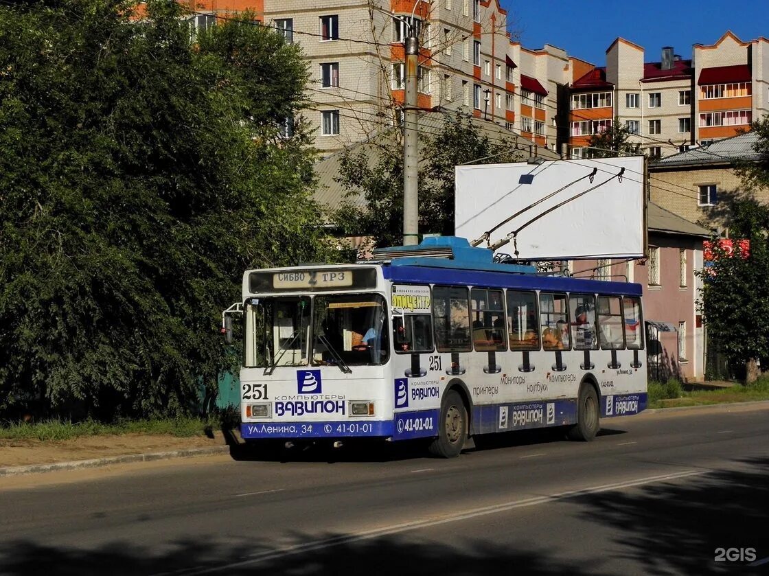 Отслеживание троллейбуса 2