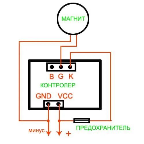 Как правильно подключить магнит Как правильно подключить магнит