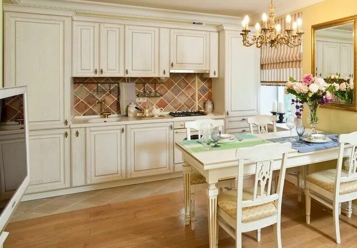 Изысканная классика Классический Кухня Москва от эксперта Карина Римик H