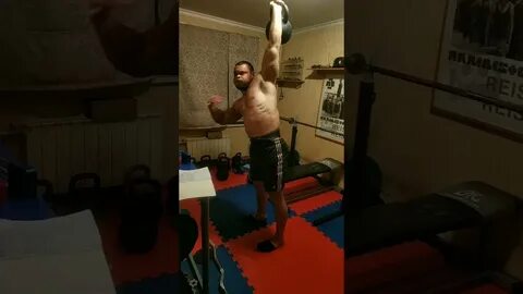 Жим гири 16 кг
