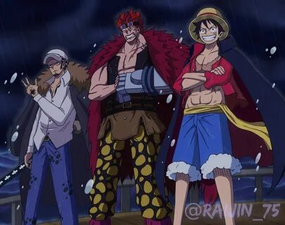 Piece the animation трио