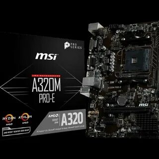 Материнская плата msi a320