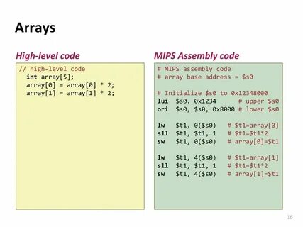 High code