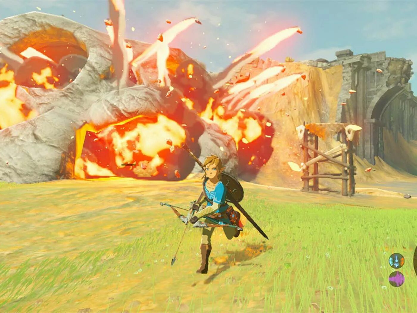 Nintendo switch игры legend of zelda. The Legend of Zelda Breath of the Wild геймплей. Зельда на PPSSPP. Игра Зельда на PPSSPP. The Legend of Zelda Breath of the Wild Колизей.