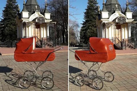 Коляска есть