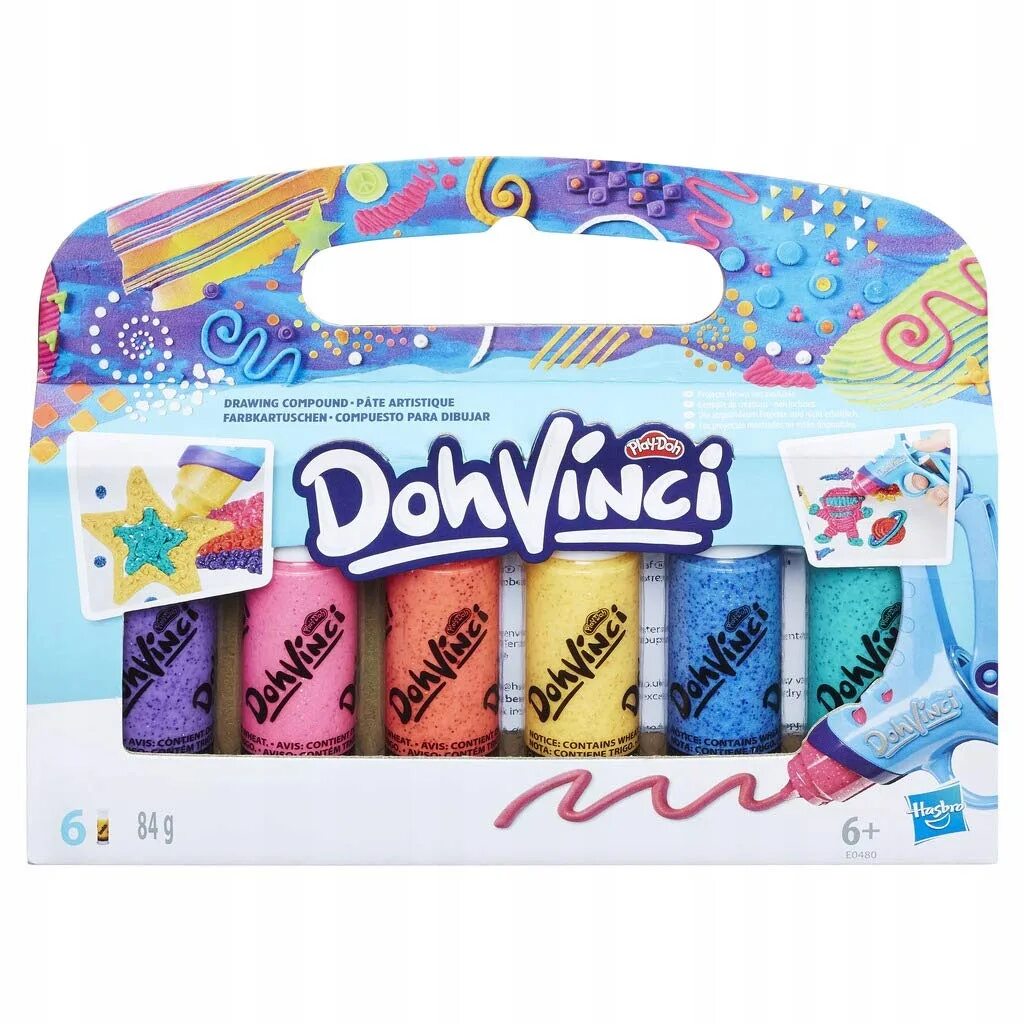 Пластилин DOHVINCI набор из 6 картриджей. Play Doh DOHVINCI. Doh Vinci Play Doh.