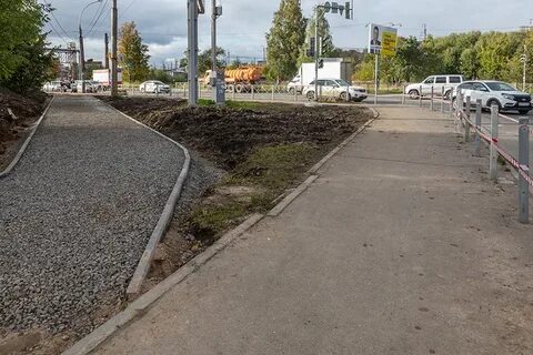 Новый тротуар