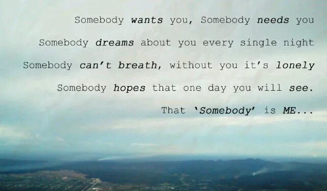 Someone wants