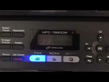 Низкий уровень тонера