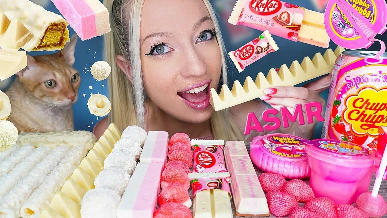 Асмр сладости. ASMR Chocolate Candy. ASMR eating. MUKBANG Korea ASMR Candy.