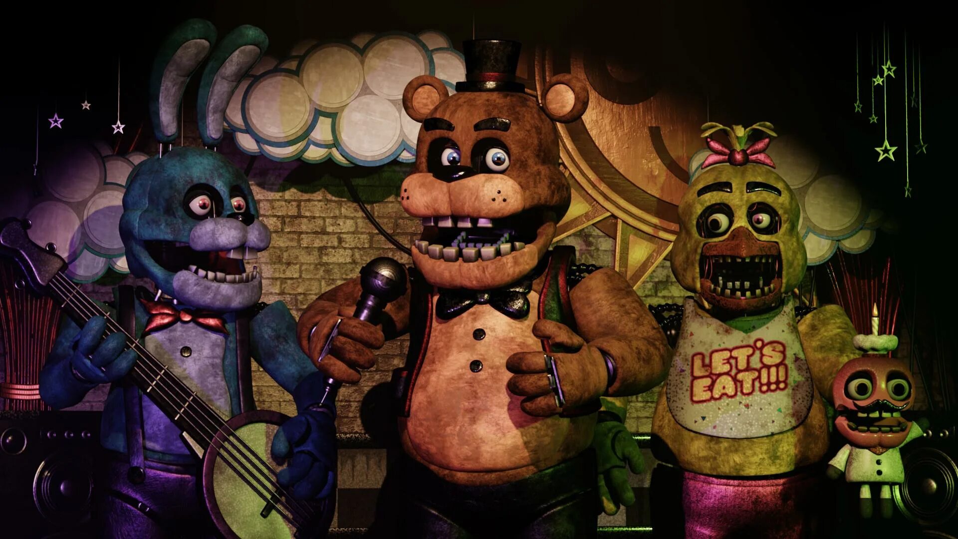 Когда вышли игры фнаф. FNAF Plus Freddy. Фредди из Five Nights at Freddy. Фредди ФНАФ 1. Фредди ФНАФ 10.