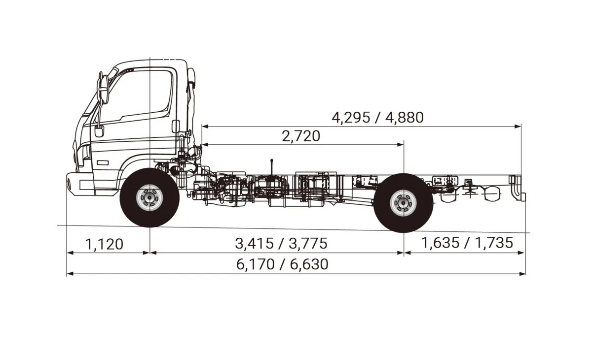 Hyundai hd78 характеристики. Кабина Hyundai hd78 габариты. Hyundai hd78 габариты. Hyundai HD 78 колесная база. Хендай HD 78 габариты кузова.