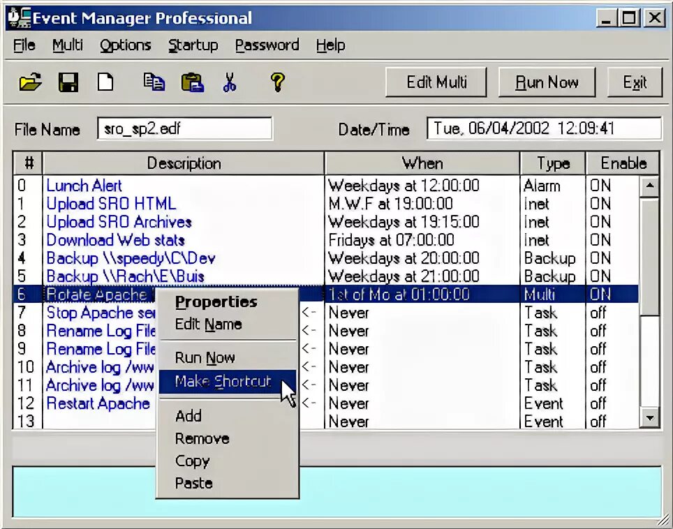 Manager что это за программа. Программа Eventer. Event менеджер. Скриншот менеджер событий.