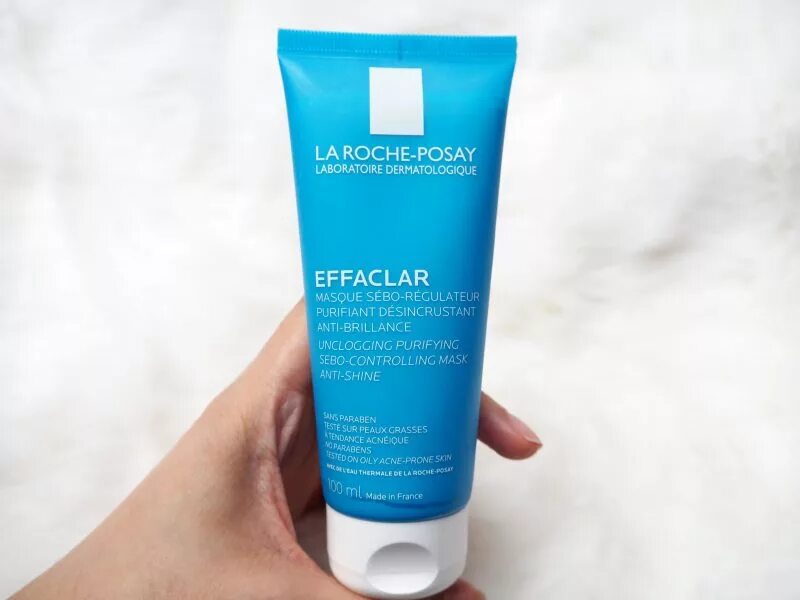 Маска la roche posay. La Roche Posay Effaclar Masque. La Roche эфаклар маска. Ля Рош-позе эфаклар маска 100мл. Ля Рош позе эфаклар маска очищающая матирующая 100 мл.