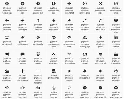 Bootstrap значки