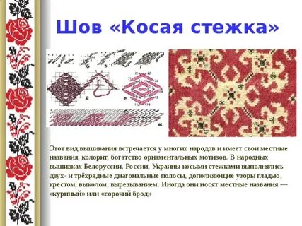 Косой стежок